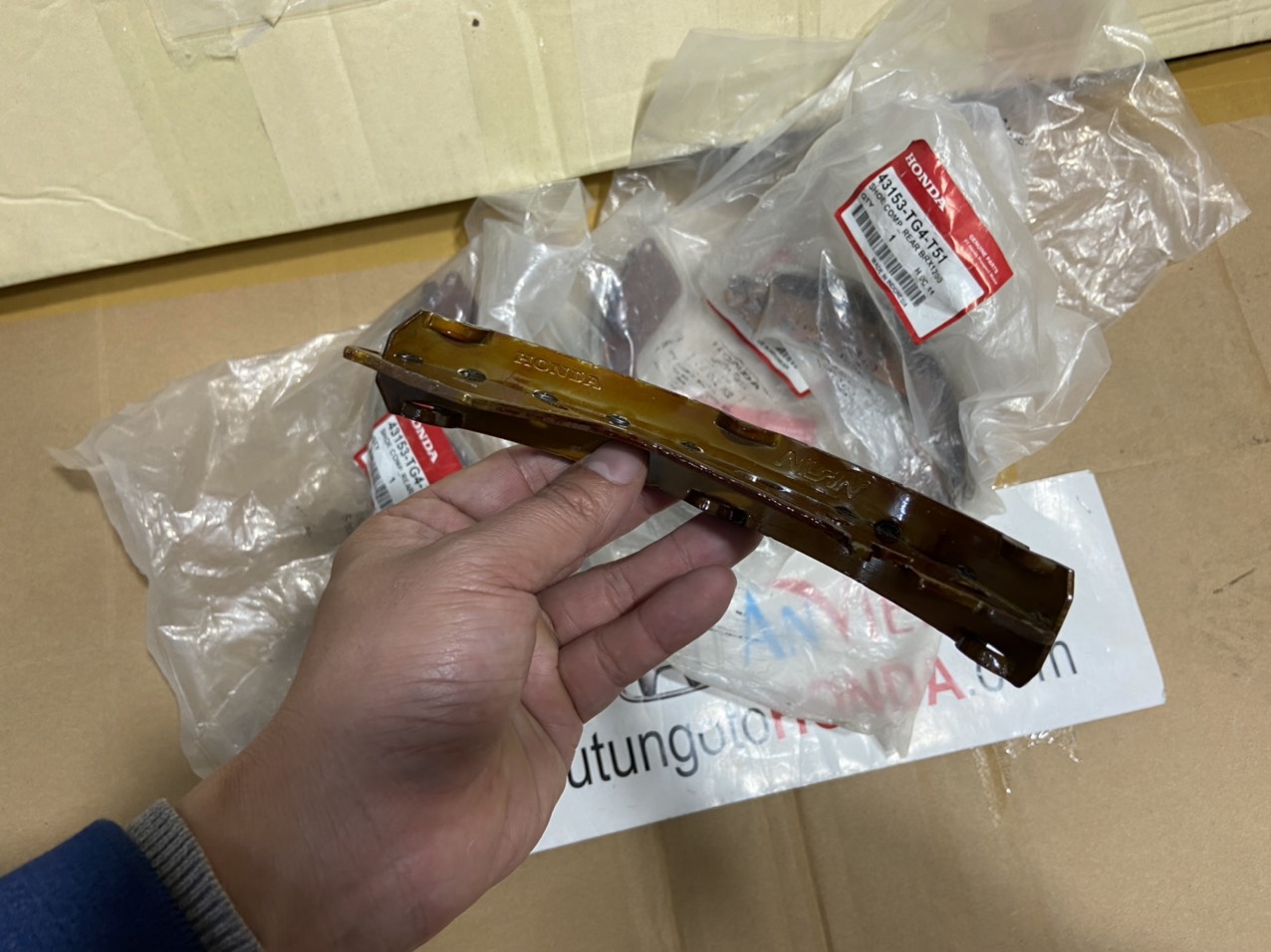 Bố thắng sau xe Honda BRIO